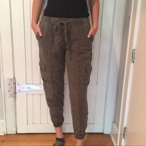 Olive Cargo Pants